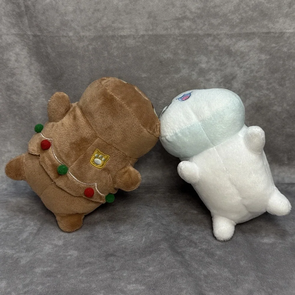 Aphmau MeeMeows Gingerbread limited edition chaser gold embroidery & Angel Plush